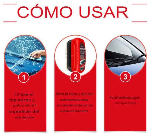 Cepillo para limpiar parabrisas de coche